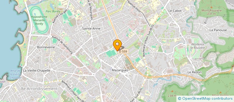 localisation de l'entreprise SCI DUPLAN MAZARGUES à MARSEILLE