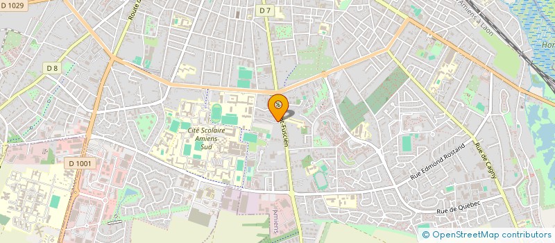 localisation de l'entreprise SCI DUPLEIX  AMIENS