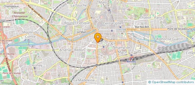 localisation de l'entreprise SCI DUPLEIX RENNES  RENNES