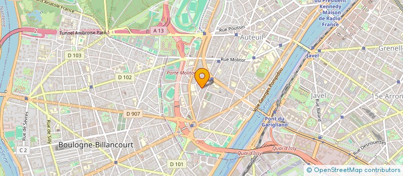 localisation de l'entreprise SCI DUPLESSIS DELESTRAINT  PARIS