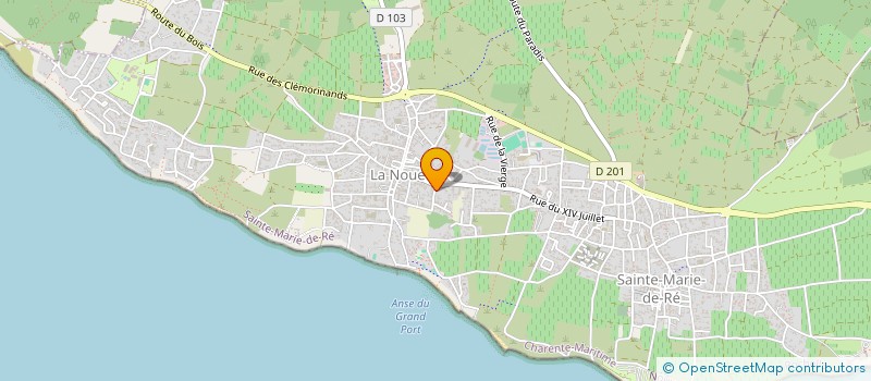 localisation de l'entreprise SCI DUPOIS-SIMONET  SAINTE-MARIE-DE-RE