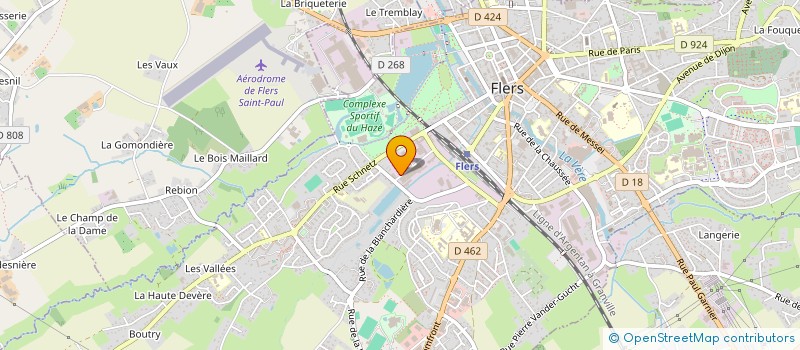 localisation de l'entreprise SCI DUPONCHEL à FLERS