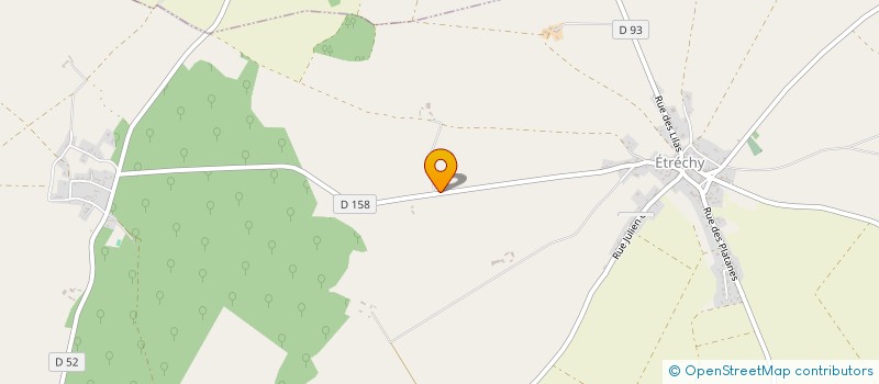 localisation de l'entreprise SCI DUPONT  ETRECHY