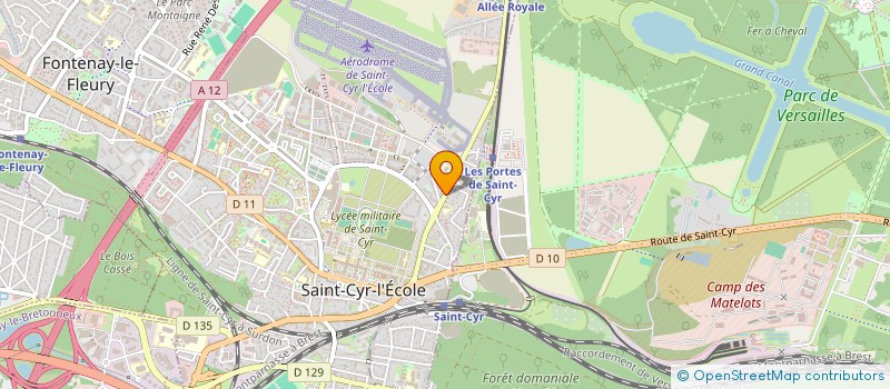 localisation de l'entreprise SCI DUPONT-DARNAUDGUILHEM  SOUZAY-CHAMPIGNY