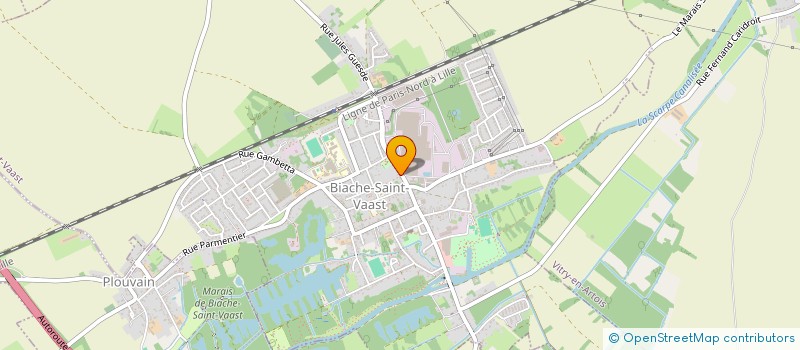 localisation de l'entreprise SCI DUPONT DINGREVILLE  BIACHE-SAINT-VAAST