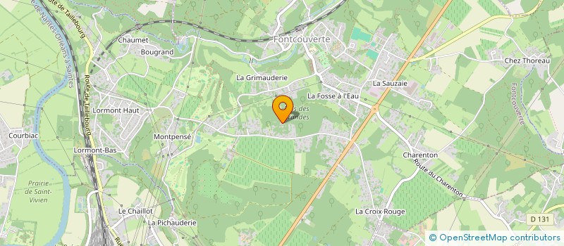 localisation de l'entreprise SCI DUPONT ET DUPOND  FONTCOUVERTE