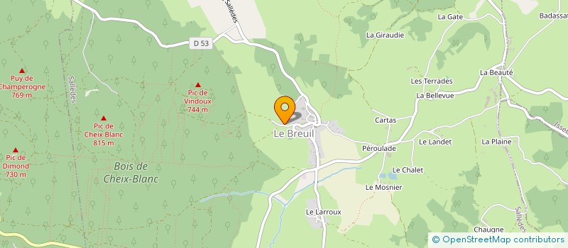 localisation de l'entreprise SCI DUPONT ET DUPONT  SALLEDES