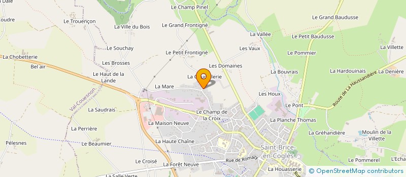 localisation de l'entreprise SCI DUPONT FACILITIES  MAEN ROCH