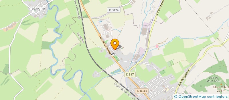 localisation de l'entreprise SCI DUPONT J  CARIGNAN