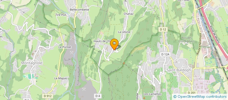 localisation de l'entreprise SCI DUPONT - LE BRIS  BARBERAZ