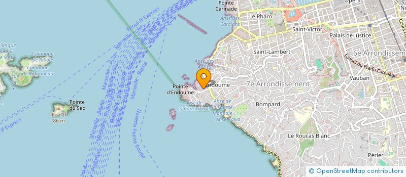 localisation de l'entreprise SCI DUPRAK à MARSEILLE 7
