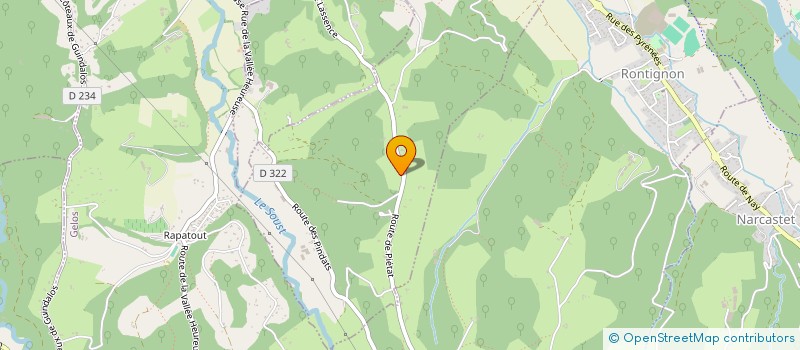 localisation de l'entreprise SCI DUPRE  RONTIGNON