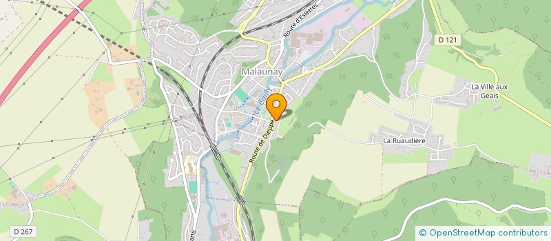 localisation de l'entreprise SCI DUPRE - VATTEMENT  MALAUNAY