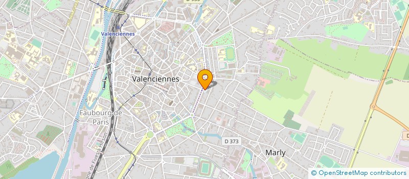 localisation de l'entreprise SCI DUPRET-DELAUNEY  VALENCIENNES