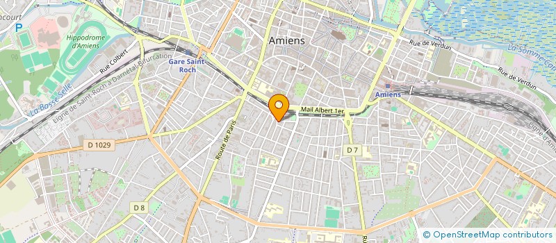 localisation de l'entreprise SCI DUPREZ FRERES ET ASSOCIES à AMIENS