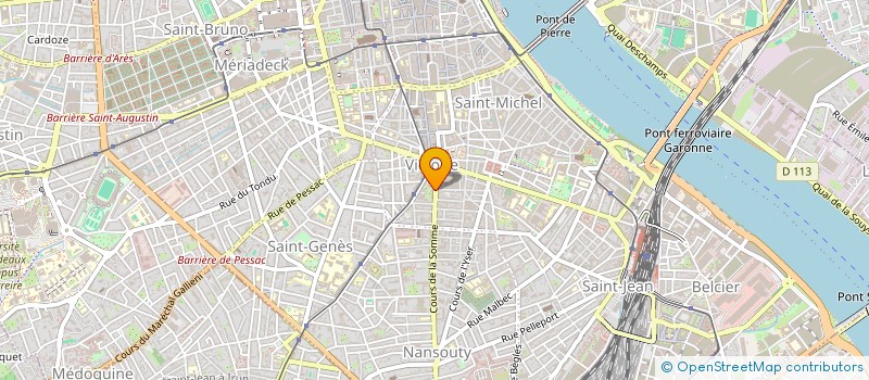 localisation de l'entreprise SCI DUPUIS  BORDEAUX