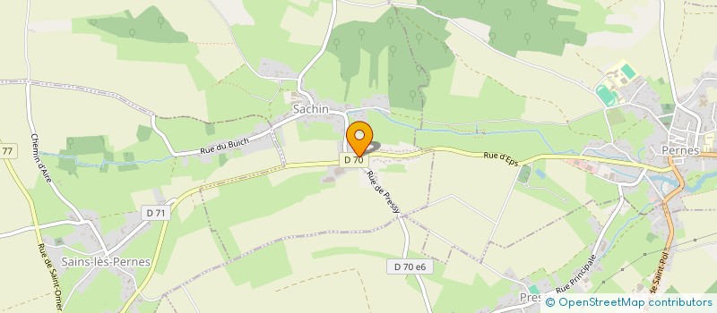 localisation de l'entreprise SCI DUPUIS - SANNIER  SACHIN