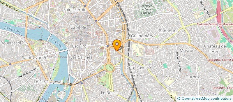localisation de l'entreprise SCI DUPUY à TOULOUSE