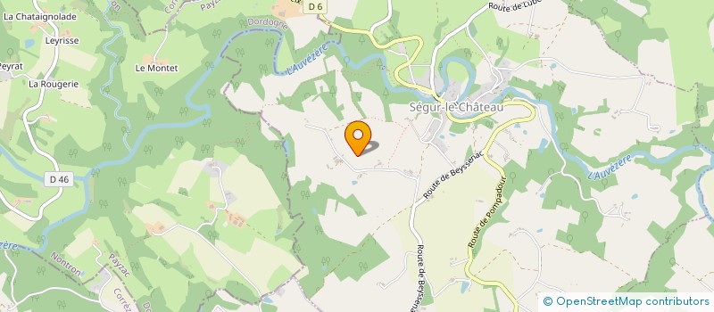 localisation de l'entreprise SCI DUPUY  SEGUR-LE-CHATEAU