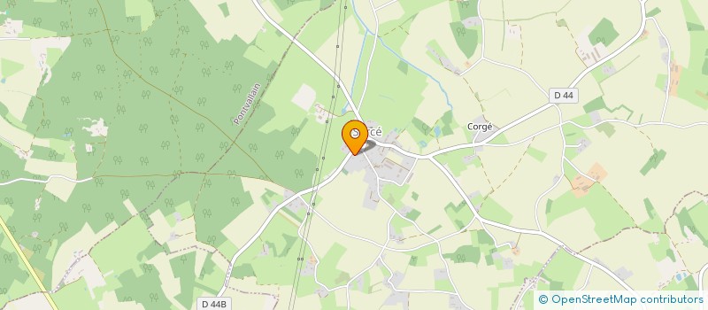 localisation de l'entreprise SCI DUPUY  SARCE