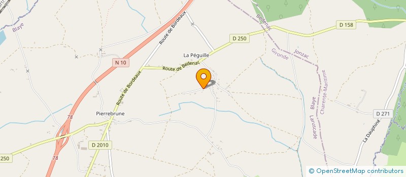 localisation de l'entreprise SCI DUPUY - BAURI  LARUSCADE