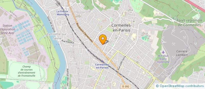 localisation de l'entreprise SCI DUQUE  CORMEILLES-EN-PARISIS