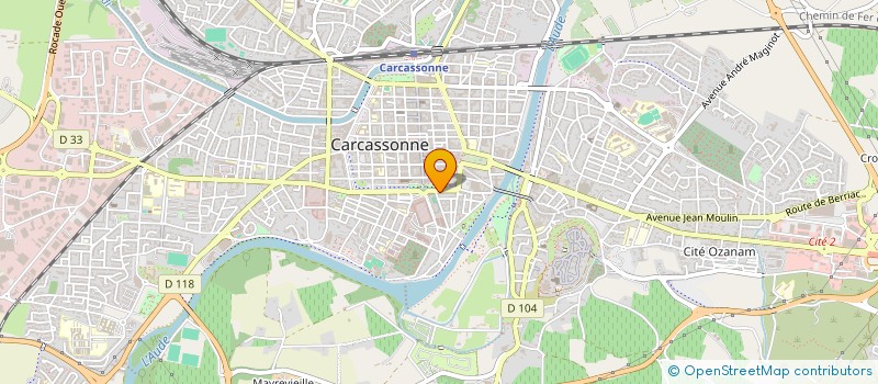 localisation de l'entreprise SCI DURAFOURG MANFREDI à CARCASSONNE