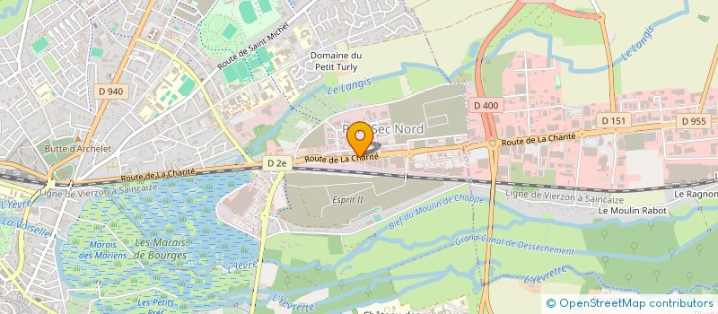 localisation de l'entreprise SCI DURAK  BOURGES