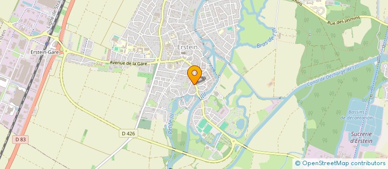 localisation de l'entreprise SCI DURAK II  ERSTEIN