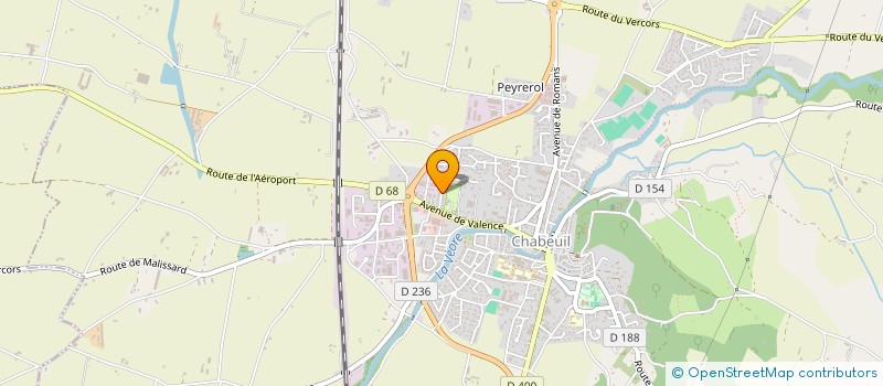 localisation de l'entreprise SCI DURAND à CHABEUIL