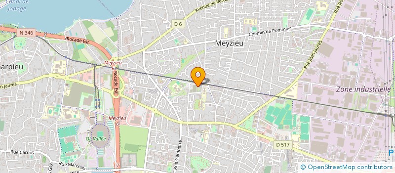 localisation de l'entreprise SCI DURAND  PUSIGNAN