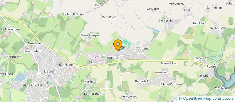 localisation de l'entreprise SCI DURAND  BADEN