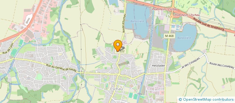 localisation de l'entreprise SCI DURAND  ESCHAU