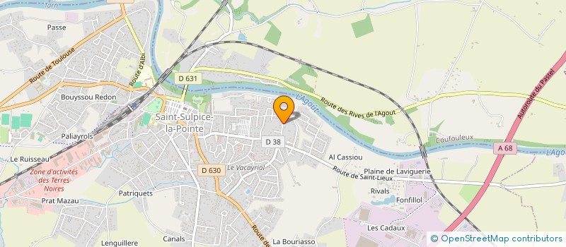 localisation de l'entreprise SCI DURAND  SAINT-SULPICE-LA-POINTE