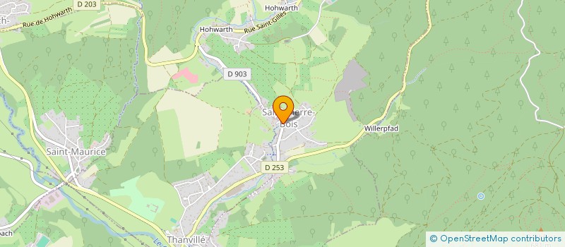 localisation de l'entreprise SCI DURAND BEYLSTEIN  TRIEMBACH-AU-VAL