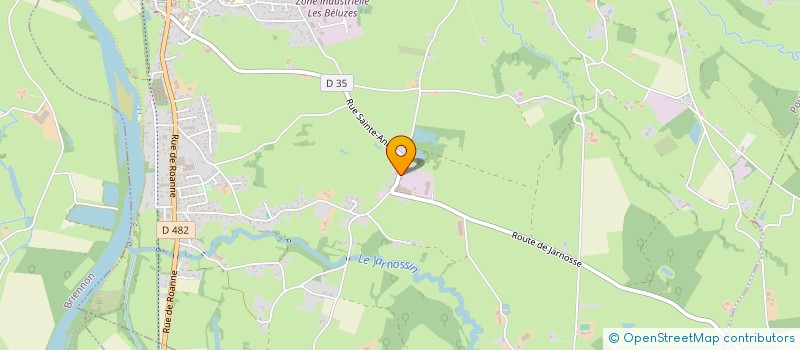 localisation de l'entreprise SCI DURAND DE CHATELUS  POUILLY-SOUS-CHARLIEU