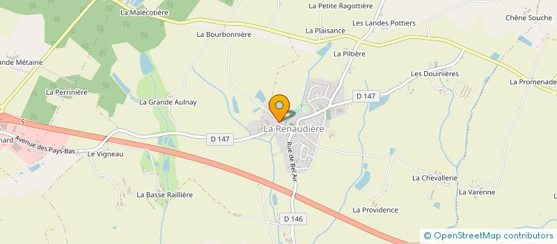 localisation de l'entreprise SCI DURAND GERFAULT à SEVREMOINE