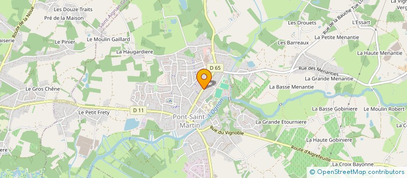 localisation de l'entreprise SCI DURAND GIFFARD  PONT-SAINT-MARTIN