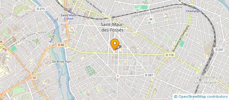 localisation de l'entreprise SCI DURAND MARESMA à SAINT-MAUR-DES-FOSSES