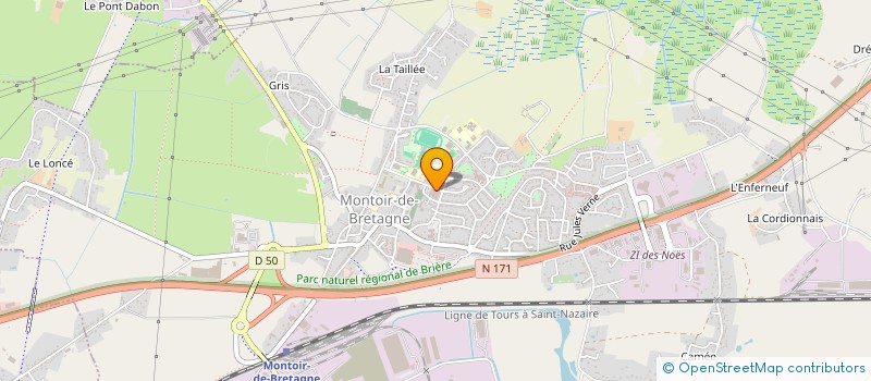 localisation de l'entreprise SCI DURAND PHILCAT  MONTOIR-DE-BRETAGNE