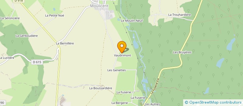 localisation de l'entreprise SCI DURAND-SENAUX à LONGNY LES VILLAGES