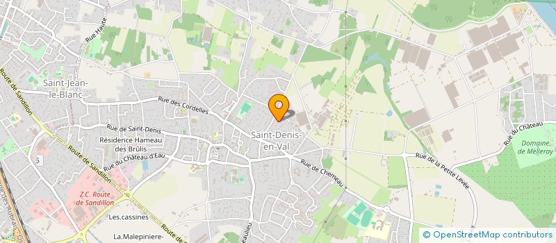 localisation de l'entreprise SCI DURAND VEUX à SAINT-DENIS-EN-VAL