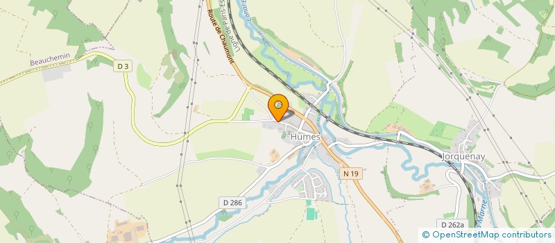localisation de l'entreprise SCI DURANGE à HUMES-JORQUENAY