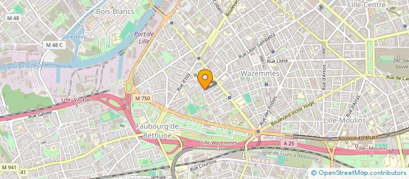 localisation de l'entreprise SCI DURANGO à LILLE