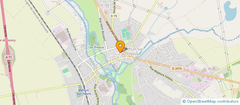 localisation de l'entreprise SCI  DURAUBOIS  MEHUN-SUR-YEVRE