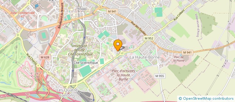 localisation de l'entreprise SCI DUREMONT à VILLENEUVE-D'ASCQ