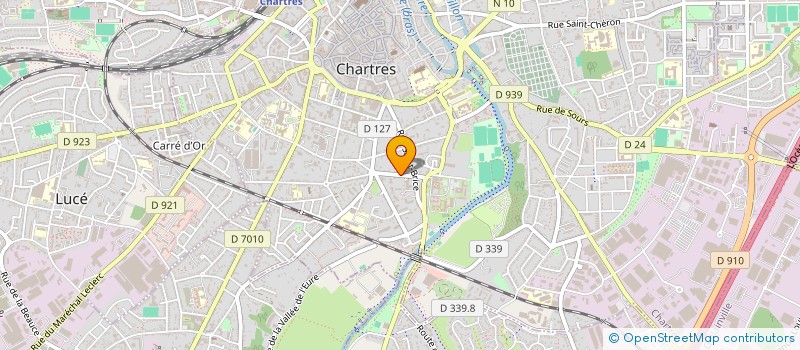 localisation de l'entreprise SCI DURET à CHARTRES