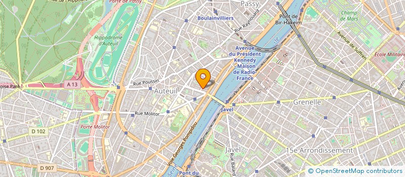 localisation de l'entreprise SCI DURET MALAKOFF  PARIS