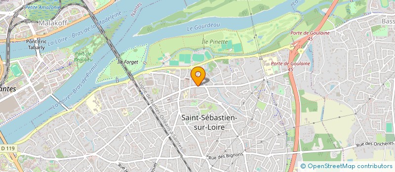 localisation de l'entreprise SCI DURHOU à SAINT-SEBASTIEN-SUR-LOIRE