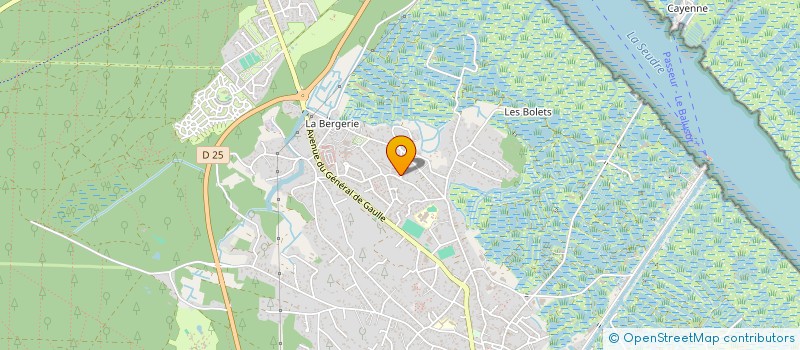 localisation de l'entreprise SCI DURIC  LA TREMBLADE